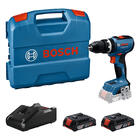 Parafusadeira e Furadeira Bosch de Impacto Brushless com 2 Baterias e Carregador 18V 1/2" GSB 18V-64
