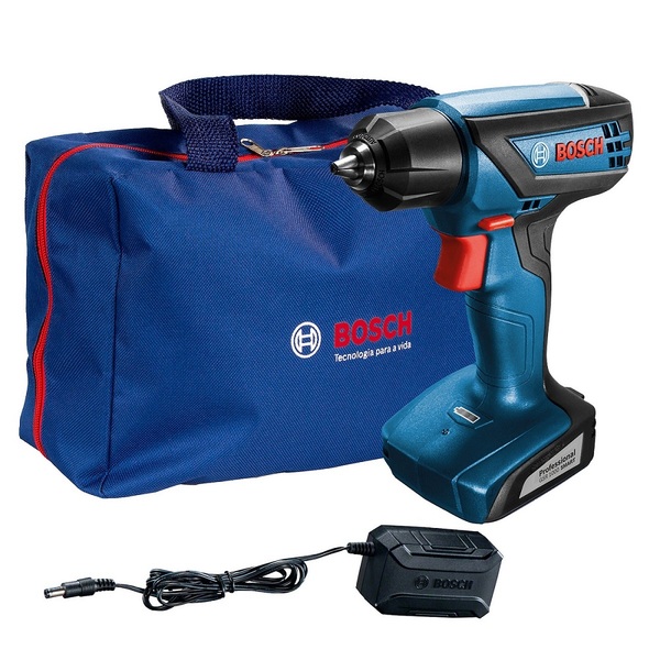 Parafusadeira E Furadeira Bosch Gsr 1000 Smart 12v Com Bolsa