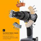 Parafusadeira E Furadeira De Impacto 21v Wap K21 Id03