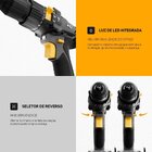 Parafusadeira E Furadeira De Impacto 3/8" K21 Id01 À Bateria