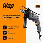 Parafusadeira E Furadeira De Impacto Wap Wf 700k10 127v