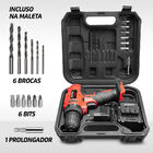 Parafusadeira E Furadeira Mondial Bivolt Fpf06