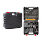 Parafusadeira Furadeira 21v 2 Baterias Pontas Brocas Bits E M