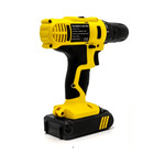 Parafusadeira Furadeira 21v It-blue Le-1969 + 2 Baterias