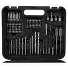 Parafusadeira Furadeira À Bateria 12v Com Imp Kit Com 74 Peç