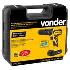 Parafusadeira Furadeira À Bateria 12v Com Imp Kit Com 74 Peç