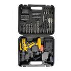 Parafusadeira Furadeira À Bateria 12v Com Imp Kit Com 74 Peç