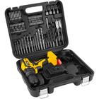 Parafusadeira Furadeira À Bateria 12v Com Imp Kit Com 74 Peç