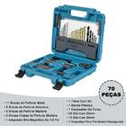 Parafusadeira Furadeira À Bateria Trevalla + Jogo De Ferramen