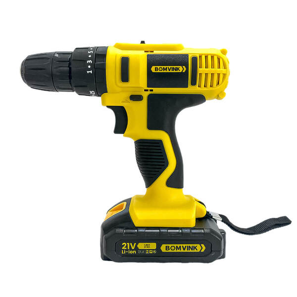 Parafusadeira Furadeira Bateria 21v Potente Profissional Reca