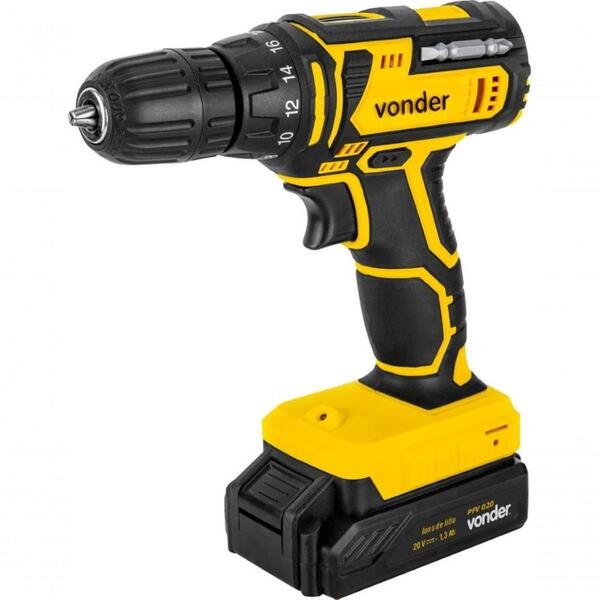 Parafusadeira Furadeira Bateria 3/8'' 20v Biv Pfv 020 Vonder