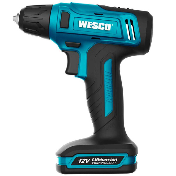 Parafusadeira Furadeira Bateria Lítio Sem Fio 1.3ah Wesco