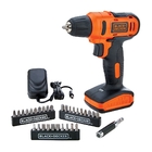Parafusadeira/furadeira Black+decker 3/8´´ (10mm) 12 V Com 31