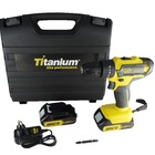 Parafusadeira Furadeira De Impacto 21v Maleta 2 Baterias Tita