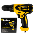 Parafusadeira Furadeira Elétrica  220v 3/8 300w Titanium