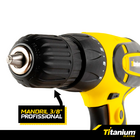 Parafusadeira Furadeira Elétrica  220v 3/8 300w Titanium