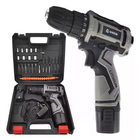 Parafusadeira Furadeira Elétrica S/fio Bivolt 12v 2 Baterias