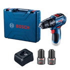 Parafusadeira Furadeira Gsb12v-30 Impact 2 Bat 12v Bosch