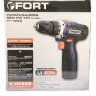 Parafusadeira Furadeira S/ Fio 12v Li-ion Bivolt Fort Ft-1053