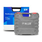 Parafusadeira Furadeira Sem Fio 12v It-blue Com 2 Jogos De Ch