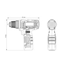 Parafusadeira Furadeira Tramontina Para Uso Doméstico 10,8 V