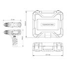 Parafusadeira Furadeira Tramontina Para Uso Domestico 10,8 V