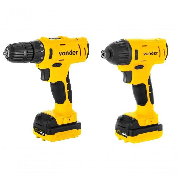 Parafusadeira Impacto Bateria 12v Biv Pfbv 012 Vonder