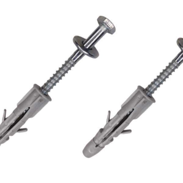 Parafuso 1/4x70mm Com Bucha 10mm Parede Oca Bloco Furado Com