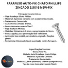 Parafuso 3,5x16 Cabeca Chata Phillips A/a - Pct C/100 Un