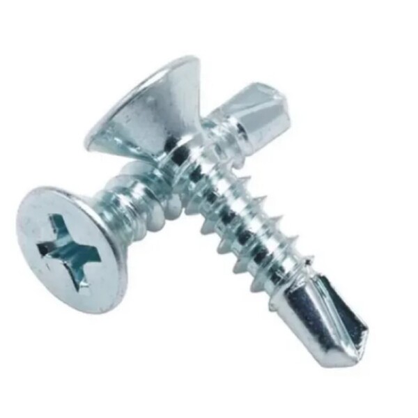 Parafuso 4,2x19 Cabeca Chata Phillips Broca -caixa C/500 Pcs