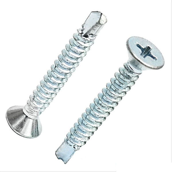 Parafuso 4,2x38 Cabeca Chata Phillips Broca - Pct C/100 Pcs