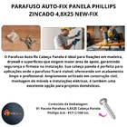 Parafuso 4,8x25 Cabeca Panela Phillips A/a - Pct C/100 Pçs