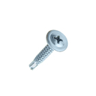 Parafuso de Aço Carbono para Drywall 4,2x25mm Auto Brocante Flangeada Philips 500 peças