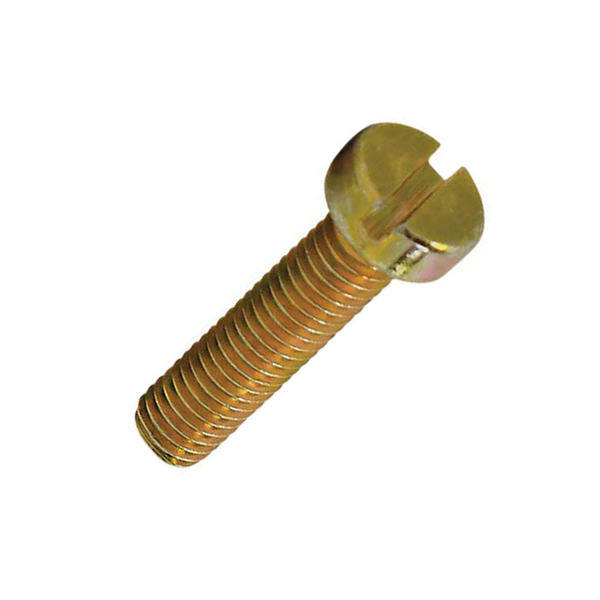 Parafuso de Aço Carbono para Metal 6x16mm Máquina Fenda Granel