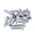 Parafuso Aço pra Maçaneta 2,9x13mm Auto Atarraxante Chata Philips 20 peças