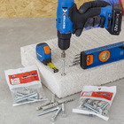 Parafuso de Aço para Alvenaria 7,9x75mm Soberba Sextavada sem Fenda 10 peças