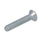 Parafuso de Aço para Caixa de Luz 3,5x19mm Máquina Chata Fenda 10 peças