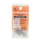 Parafuso de Aço para Caixa de Luz 3,5x25,4mm Máquina Chata Fenda 10 peças