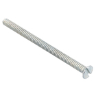 Parafuso de Aço para Caixa de Luz 3,5x50,8mm Máquina Chata Fenda 10 peças