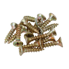 Parafuso de Aço para Madeira 3,5x16mm Auto Atarraxante Chata Philips 15 peças