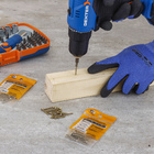 Parafuso de Aço para Madeira 3x25mm Auto Atarraxante Chata Philips 15 peças