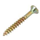 Parafuso de Aço para Madeira 4,5x35mm Auto Atarraxante Chata Philips 20 peças