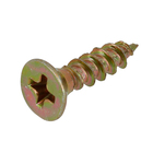 Parafuso de Aço para Madeira 4x16mm Auto Atarraxante Chata Philips 20 peças