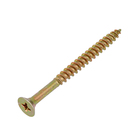 Parafuso de Aço para Madeira 5x60mm Auto Atarraxante Chata Philips 10 peças