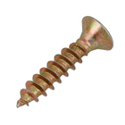 Parafuso de Aço para Madeira 6x30mm Auto Atarraxante Chata Philips 15 peças