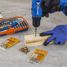 Parafuso de Aço para Madeira 6x40mm Auto Atarraxante Chata Philips 10 peças