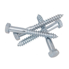 Parafuso de Aço para Madeira 7,9x65mm Soberba Sextavada sem Fenda 4 peças