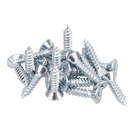 Parafuso de Aço para Metal 3,5x16mm Auto Atarraxante Chata Philips 20 peças