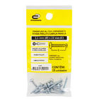 Parafuso de Aço para Metal 3,5x22mm Auto Atarraxante Panela Philips 15 peças