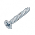 Parafuso de Aço para Metal 3,9x25mm Auto Atarraxante Chata Philips 10 peças